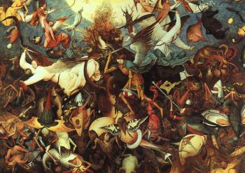 Pieter The Elder Bruegel : The Fall of the Rebel Angels